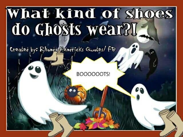 What Kind Of Shoes Do Ghosts...
